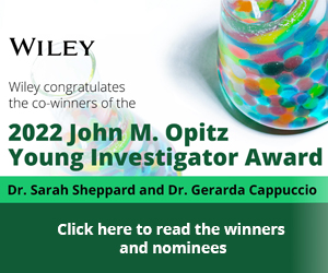 Wiley congratulates the co-winners of the 2022 John M. Opitz Young Investigator Award; click here to read the winners' and nominees' articles